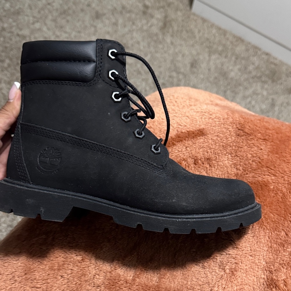 Timberland Dark Leather Ankle Boots